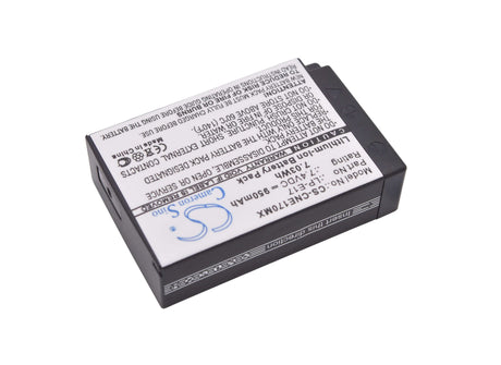 Battery For Canon, Eos 750d, Eos 760d, Eos 800d, Eos Kiss X8i 7.4v, 950mah - 7.03wh Camera Cameron Sino Technology Limited   