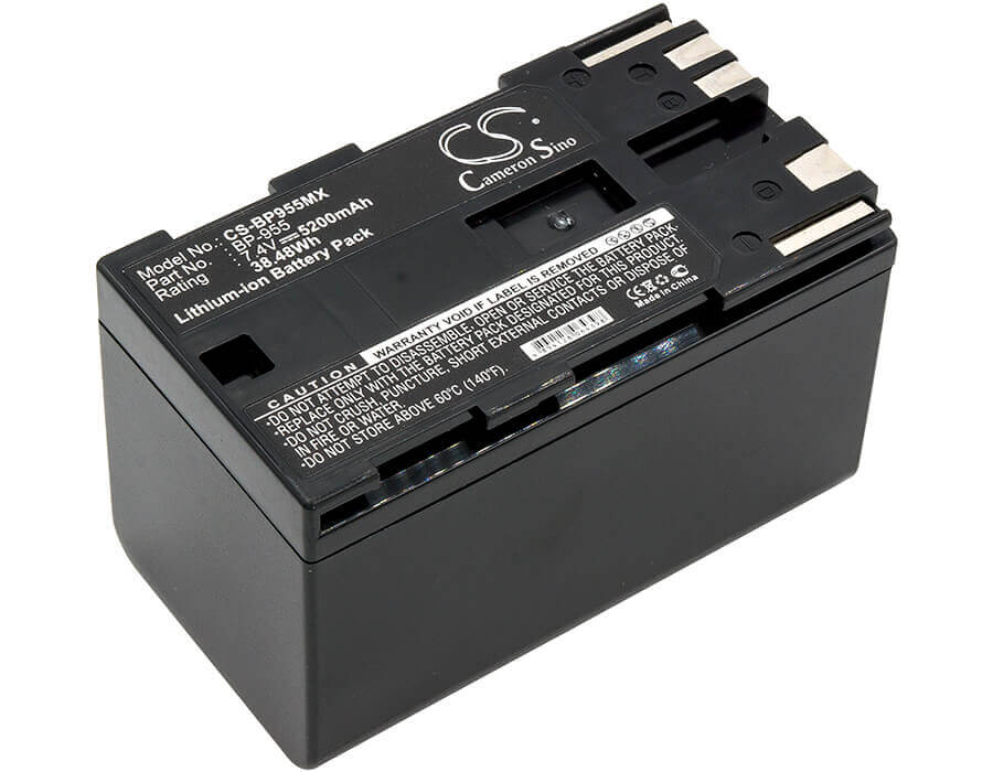 Battery For Canon Eos C100, Gl2, Xf100, 7.4v, 5200mah - 38.48wh Camera Cameron Sino Technology Limited   