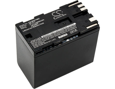 Battery For Canon Gl2, Xf100, Xf105, Xf300, 7.4v, 6600mah - 48.84wh Camera Cameron Sino Technology Limited   