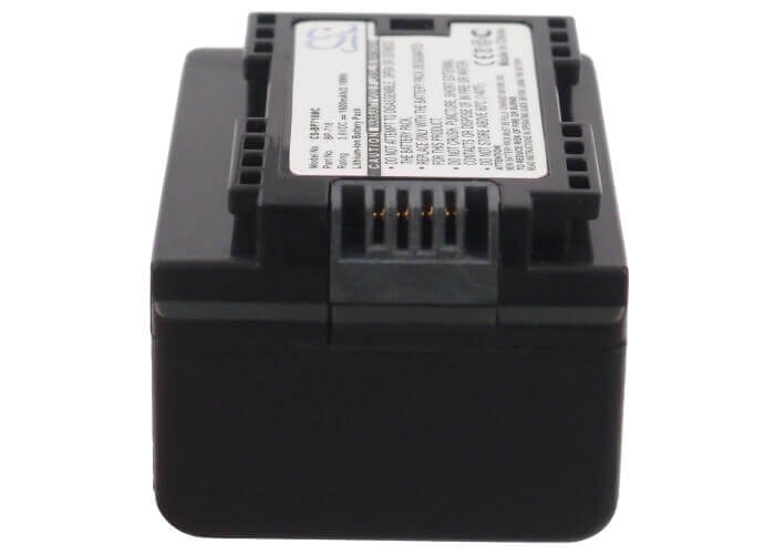 Battery For Canon Ixia Hf M56, Ixia 3.6v, 1600mah - 5.76wh Camera Cameron Sino Technology Limited   