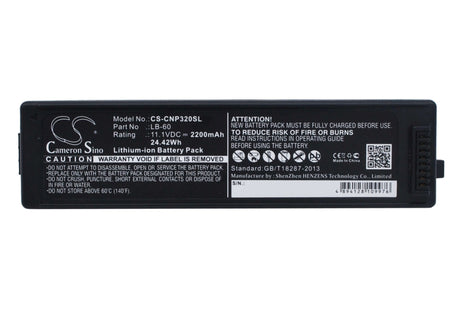 Battery For Canon Lk-62, Pixma Ip100, Pixma Ip100 Min 11.1v, 2200mah - 24.42wh Batteries for Electronics Cameron Sino Technology Limited   