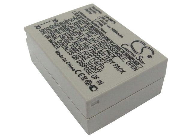 Battery For Canon Powershot G10, Powershot G10 7.4v, 1050mah - 7.77wh Camera Cameron Sino Technology Limited   