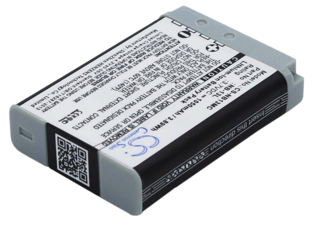 Battery For Canon Powershot G7x 3.7v, 1050mah - 3.89wh Camera Cameron Sino Technology Limited   