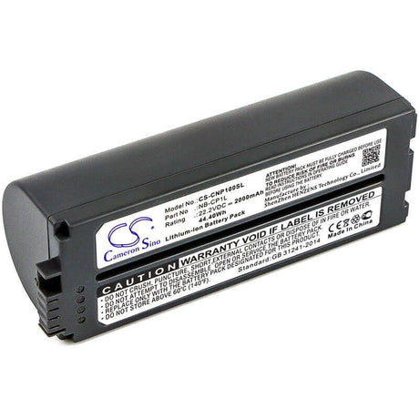 Battery For Canon, Selphy Cp- 500, Selphy Cp-100, Selphy Cp-10 22.2v, 2000mah - 44.40wh Batteries for Electronics Cameron Sino Technology Limited   