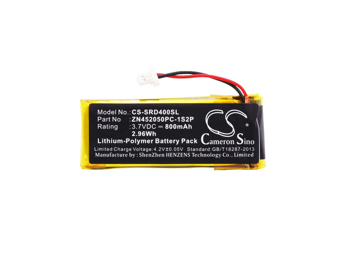 Battery For Cardo Scala Rider G4, G9, G9x 800mah - 2.96wh Wireless Headset Cameron Sino Technology Limited   