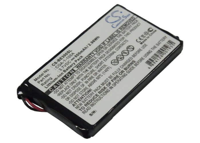 Battery For Casio Cassiopeia Be-300, Cassiopeia Be-500 3.7v, 800mah - 2.96wh PDA, Pocket PC Cameron Sino Technology Limited   