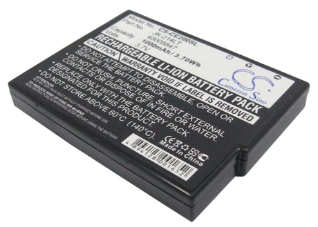 Battery For Casio Cassiopeia E-200, Cassiopeia E200g, Cassiopeia K-835pu 3.7v, 1000mah - 3.70wh PDA, Pocket PC Cameron Sino Technology Limited   