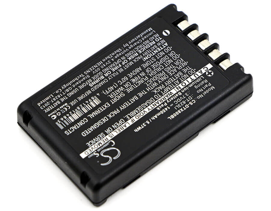 Battery For Casio, Dt-800, Dt-810 3.7v, 1450mah - 5.37wh Barcode Scanner Cameron Sino Technology Limited   