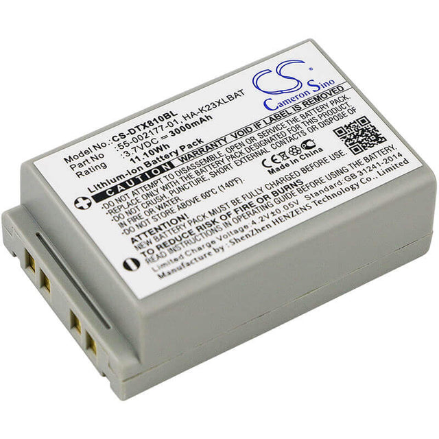 Battery For Casio, Dt-x8, Dt-x8-10c, Dt-x8-10c-cn, Dt-x8-10e 3.7v, 3000mah - 11.10wh Barcode Scanner Cameron Sino Technology Limited   