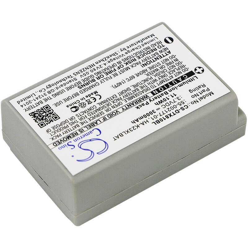 Battery For Casio, Dt-x8, Dt-x8-10c, Dt-x8-10c-cn, Dt-x8-10e 3.7v, 3000mah - 11.10wh Barcode Scanner Cameron Sino Technology Limited   