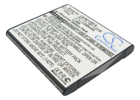 Battery For Casio Exilim Ex-ex-s200bk, Exilim Ex-s200, 3.7v, 630mah - 2.33wh Camera Cameron Sino Technology Limited   