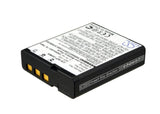 Battery For Casio Exilim Ex-fc300s, Exilim Ex-h30, 3.7v, 1800mah - 6.66wh Camera Cameron Sino Technology Limited   