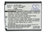 Battery For Casio Exilim Ex-z200, Exilim Ex-z2000, 3.7v, 1150mah - 4.26wh Camera Cameron Sino Technology Limited   