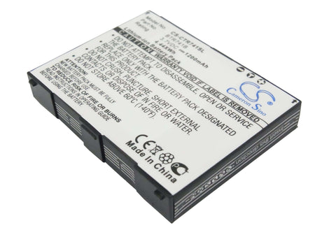 Battery For Casio Gzone Brigade, Gzone Brigade C741, Gzone C731 Rock 3.7v, 1200mah - 4.44wh Mobile, SmartPhone Cameron Sino Technology Limited   