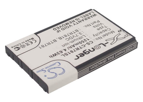 Battery For Casio Gzone Ravine 2, C781 3.7v, 1250mah - 4.63wh Mobile, SmartPhone Cameron Sino Technology Limited   