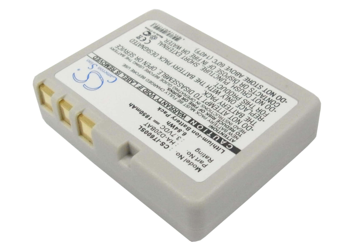 Battery For Casio It-600, It-300, Ha-020lbat 3.7v, 1850mah - 6.85wh Barcode Scanner Cameron Sino Technology Limited   