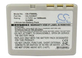 Battery For Casio It-600, It-300, Ha-020lbat 3.7v, 1850mah - 6.85wh Barcode Scanner Cameron Sino Technology Limited   