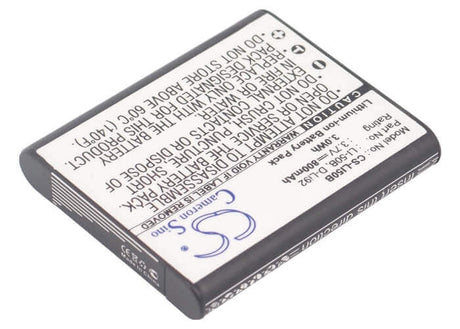 Battery For Casioexilim Ex-tr10, Exilim Ex-tr100, Exilim 3.7v, 800mah - 2.96wh Camera Cameron Sino Technology Limited   