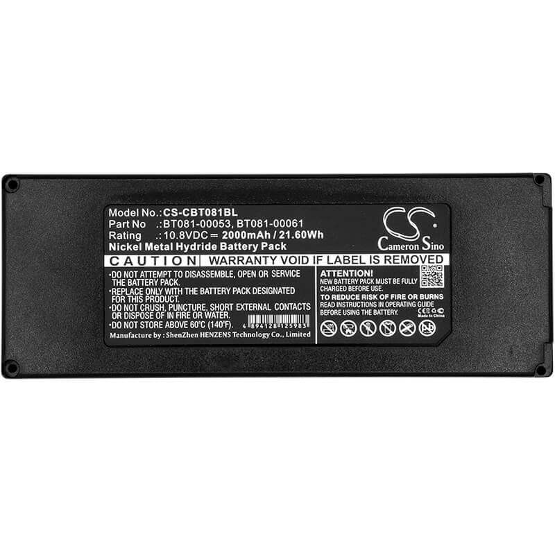 Crane Remote Battery For Cattron Theimeg Th- Ec/lo 10.8v, 2000mah - 21.60wh Crane Remote Control Cameron Sino Technology Limited   