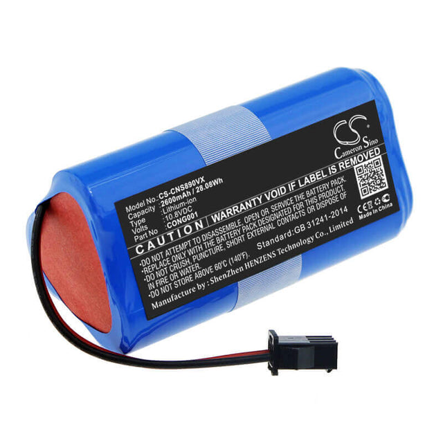 Battery For Cecotec, Conga 890 Slim, Conga Slim, Conga Slim 890 10.8v, 2600mah - 28.08wh Vacuum Cameron Sino Technology Limited   