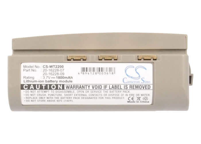 Battery For Chameleon Rf Wt2200, Rf Wt2280 3.6v, 1800mah - 6.48wh Barcode Scanner Cameron Sino Technology Limited   