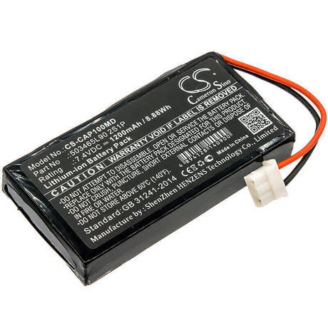 Battery For Charmcare, Accuro Pulse Oximeter 7.4v, 1200mah - 8.88wh Medical Cameron Sino Technology Limited (Medical)   