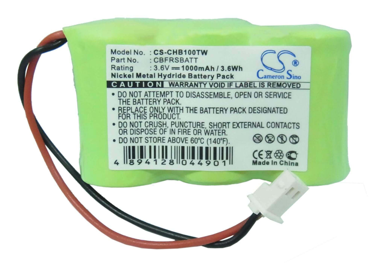 Battery For Chatter Box 100afh 2/3a, Cbfrs Batt, Hjc Frs 3.6v, 1000mah - 3.60wh Two-Way Radio Cameron Sino Technology Limited   