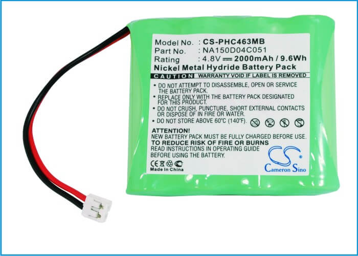 Battery For Chicco, Nc3000 4.8v, 2000mah - 9.60wh BabyPhone Cameron Sino Technology Limited   