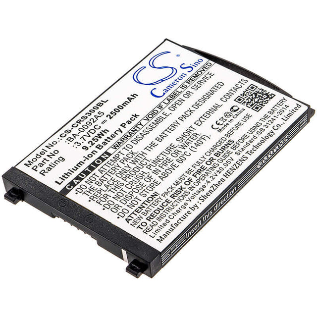 Battery For Cipherlab, Rs30, 3.7v, 2500mah - 9.25wh Barcode Scanner Cameron Sino Technology Limited   