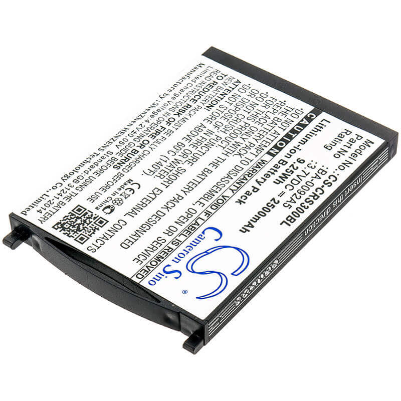 Battery For Cipherlab, Rs30, 3.7v, 2500mah - 9.25wh Barcode Scanner Cameron Sino Technology Limited   