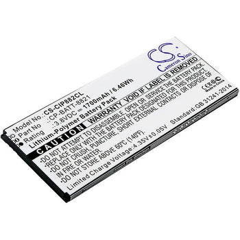 3.8V, Li-Polymer, 1700mAh, Cordless Phone battery fits Cisco, 74-102376-01, Cp-8821, Cp-8821-ex-k9-bun, 6.46Wh