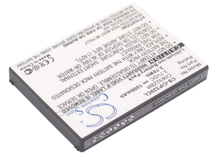 Battery For Cisco, Linksys Wip300, Wip320 3.7v, 1000mah - 3.70wh Cordless Phone Cameron Sino Technology Limited (Cordless Phone)   