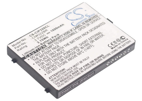 Battery For Cisco, Linksys Wip300, Wip320 3.7v, 1000mah - 3.70wh Cordless Phone Cameron Sino Technology Limited (Cordless Phone)   