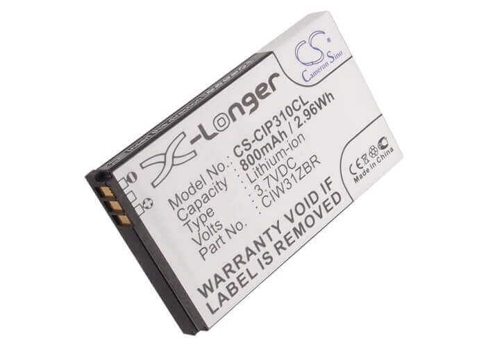 Battery For Cisco, Linksys Wip310, Wip310 3.7v, 800mah - 2.96wh Cordless Phone Cameron Sino Technology Limited (Cordless Phone)   