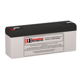 Battery For Clary Corporation Np1912 Ups, 1 X 12v, 2.6ah - 31.2wh UPS Batteries CB Range   