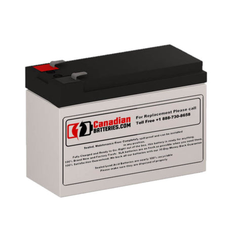 Battery For Clary Corporation Ups1125k1g Ups, 1 X 12v, 7ah - 84wh UPS Batteries CB Range   