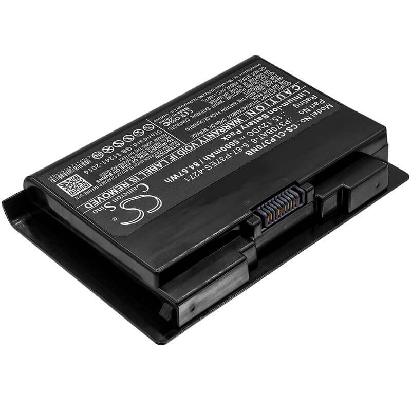 Battery For Clevo, P370em, P370em3, P370sm 15.12v, 5600mah - 84.67wh Notebook, Laptop Cameron Sino Technology Limited   