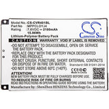 Battery For Clover, C401u, 7.6v, 2100mah - 15.96wh Payment Terminal Cameron Sino Technology Limited (Suspended)   