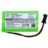 Battery For Clulite, Range, Torch, 4.8v, 2000mah - 9.60wh Flashlight Cameron Sino Technology Limited   