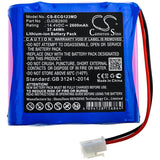 Battery For Cmics, Ecg-1230s, Part Number 14.4v, 2600mah - 37.44wh Medical Cameron Sino Technology Limited (Medical)   