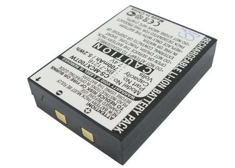 Battery For Cobra Li3900, Li3950, Li4900 7.4v, 700mah - 5.18wh Batteries for Electronics Cameron Sino Technology Limited   