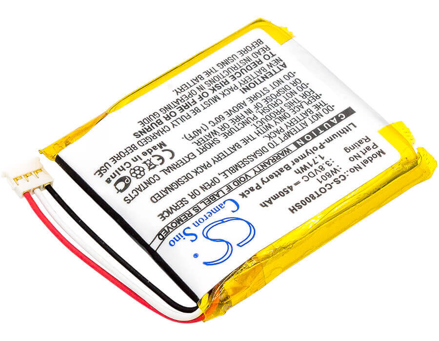 Battery For Codio, K8, T8 3.8v, 450mah - 1.71wh Smartwatch Cameron Sino Technology Limited   