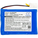 Battery For Contec Cms6000 7.4v, 3800mah - 28.12wh Medical Cameron Sino Technology Limited (Medical)   