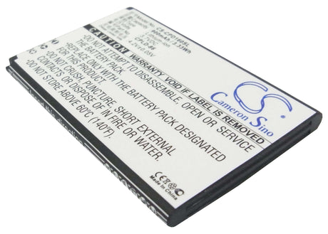 Battery For Coolpad 1606, 1606+ 3.7v, 900mah - 3.33wh Mobile, SmartPhone Cameron Sino Technology Limited (Suspended)   