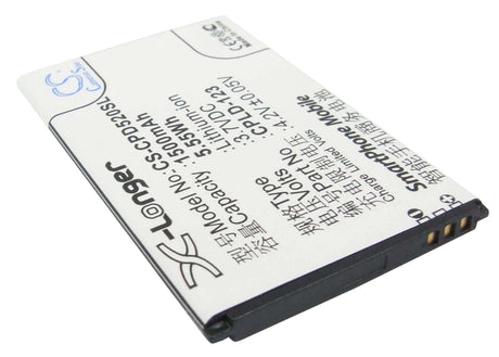 Battery For Coolpad 5200 3.7v, 1500mah - 5.55wh Mobile, SmartPhone Cameron Sino Technology Limited   