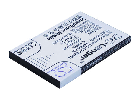 Battery For Coolpad 6268, 6168, F69 3.7v, 1400mah - 5.18wh Mobile, SmartPhone Cameron Sino Technology Limited   