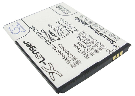 Battery For Coolpad 7232 3.7v, 1200mah - 4.44wh Mobile, SmartPhone Cameron Sino Technology Limited   