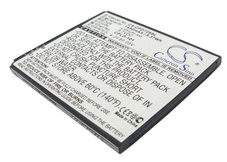 Battery For Coolpad 7290 3.7v, 1450mah - 5.37wh Mobile, SmartPhone Cameron Sino Technology Limited   