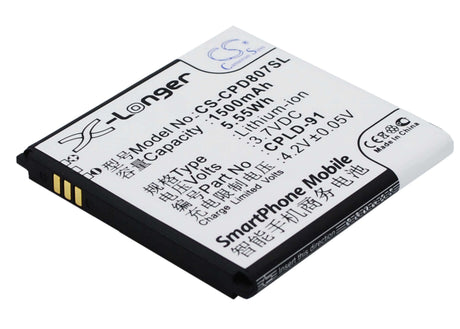 Battery For Coolpad 8070, 8028 3.7v, 1500mah - 5.55wh Mobile, SmartPhone Cameron Sino Technology Limited   