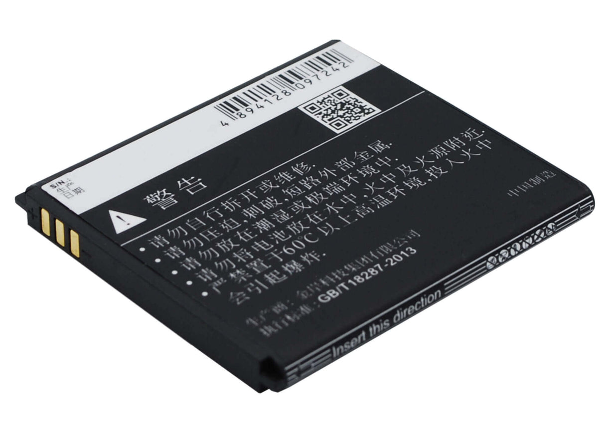 Battery For Coolpad 8070d 3.7v, 1400mah - 5.18wh Mobile, SmartPhone Cameron Sino Technology Limited   